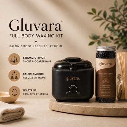 Gluvara Full Body Waxing Kit